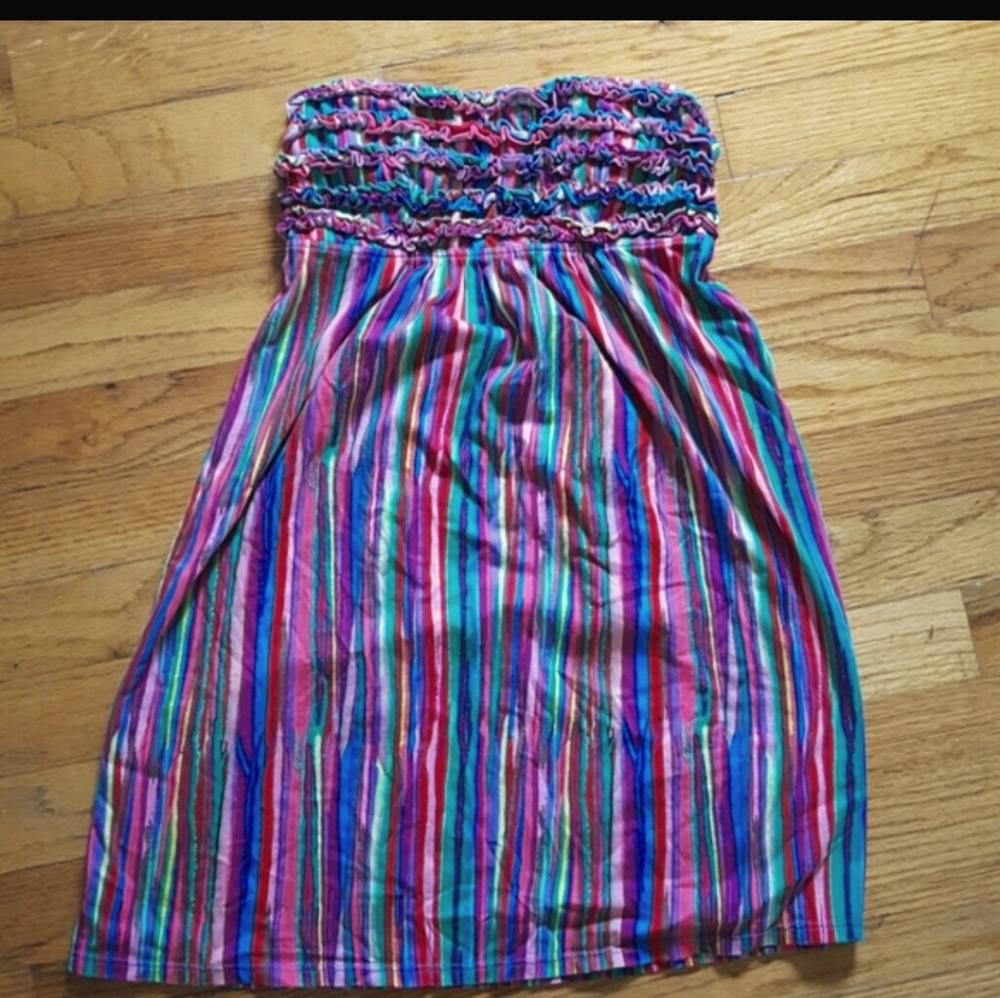 Victoria's Secret Tie Back Swim Coverup Dress
